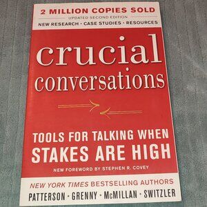 Book Crucial Conversations High Stakes Talking Bestseller Self Development